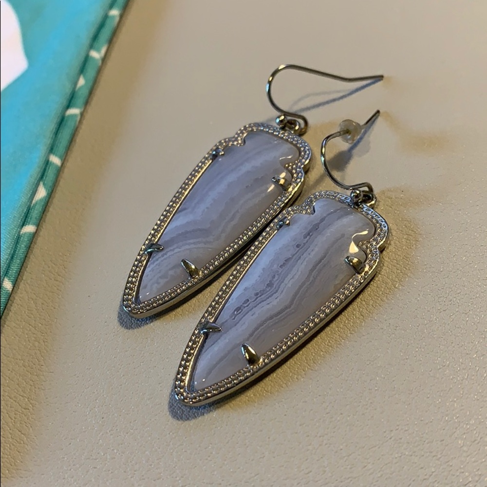 Light Blue Kendra Scott Earrings